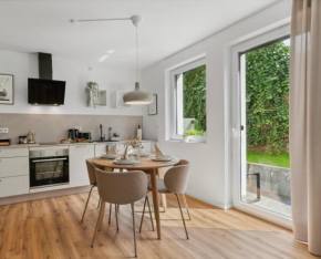 Deluxe Apartment in Bielefeld City mit Parkplatz und Terrasse